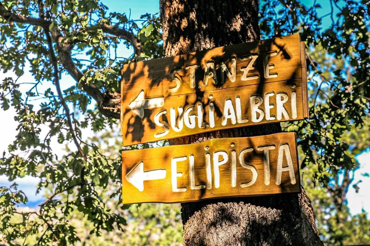 מסינה B & B Le Casette Sull'Albero Di Villa Alba אכסניה
